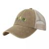 Avocado Yoga Cowboy Mesh Baseball Cap Christmas Hat custom Hat Girl Men's