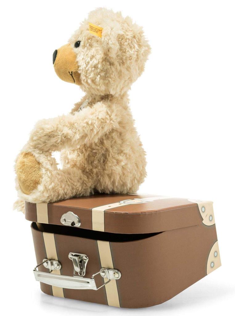 Steiff Charly Hängender Teddy im Koffer (30cm, Tan)