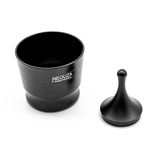NEOUZA Espresso Dosing Cup, Aluminum Alloy Dosing Funnel, 51mm/58mm Portafilter Compatible, Splash-Proof for Coffee Grinders