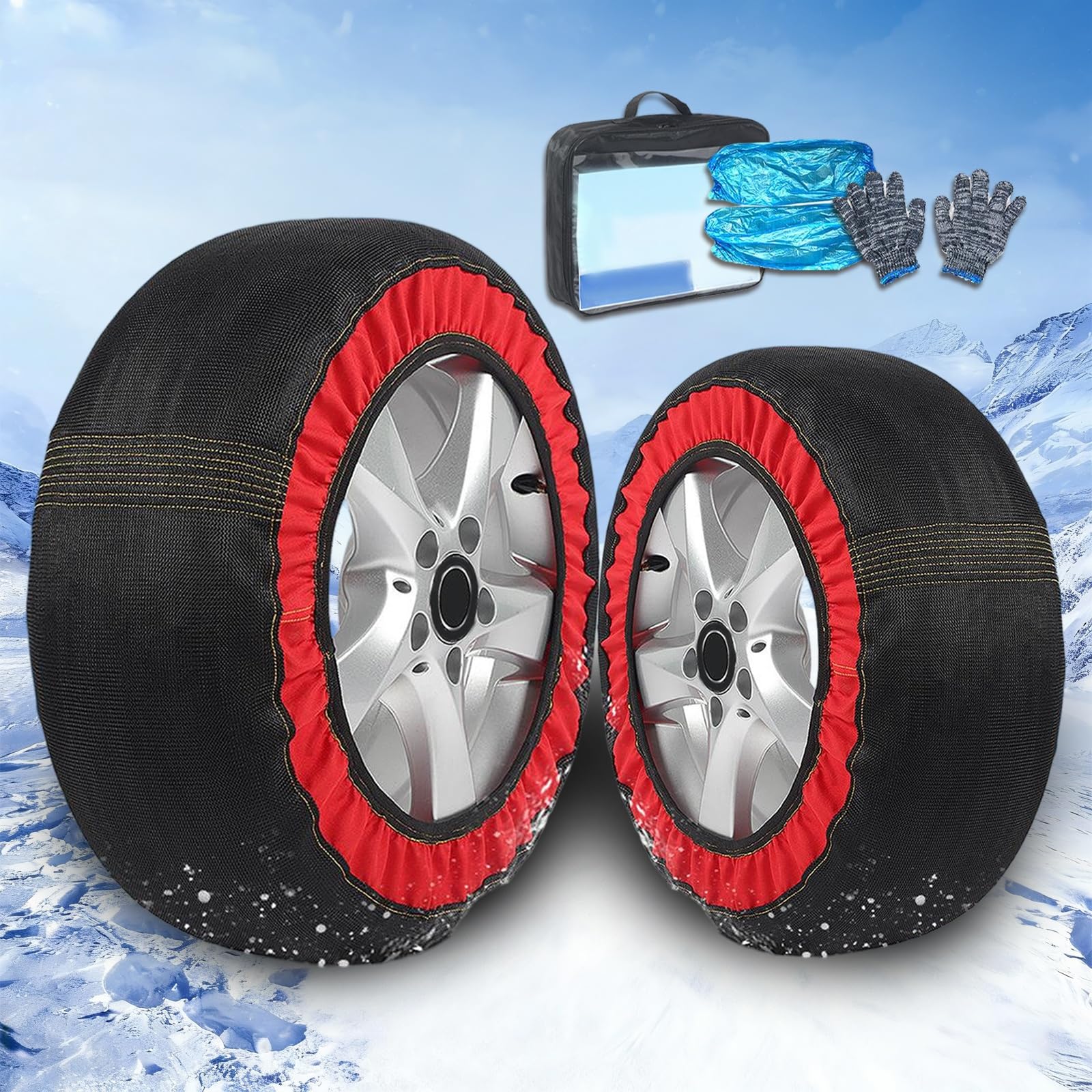 Applicable to Toyota Hiace 200 Series Standard Body (2004.8~Current) Snow 4 pieces чёрный