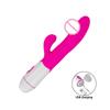 Silicone G Spot Dildo Rabbit Vibrator 30 Speed Rechargeable Women Dildo Female Vagina Clitoris Stimulation Massager Adult Sextoy