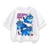 Kpop Demon Hunters Children's Clothing Short Sleeve T-shirt Cute Kpop Demon Hunters Tiger Harajuku Tshirt for Boys Girls