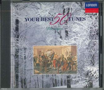 

CD VARIOUS - Your Best 50 Tunes Baroque POCL2040 POLYDOR Japan Classical Used