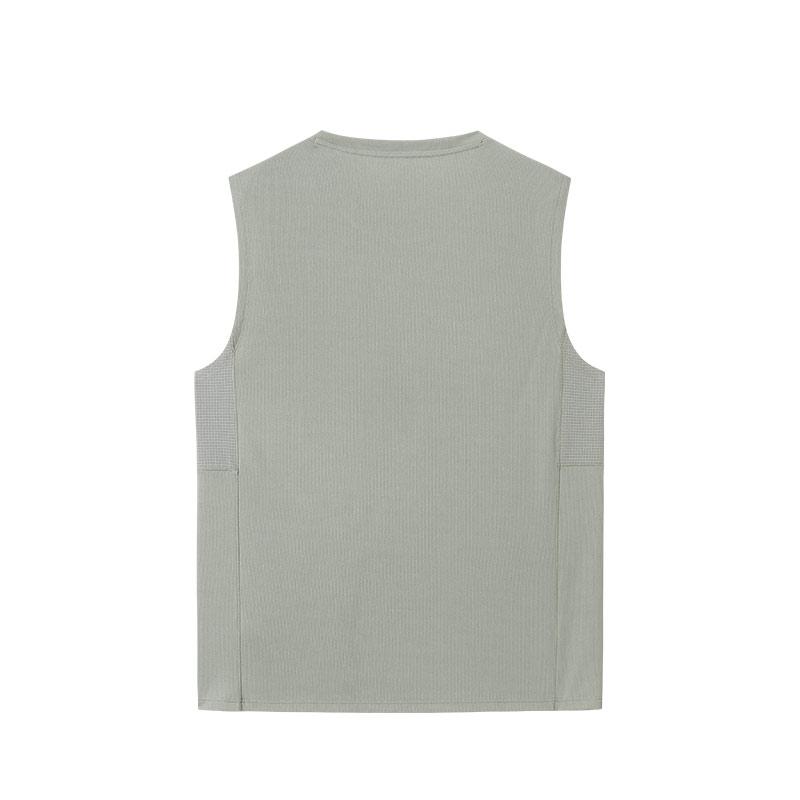 Anta Comfortable Sports Simple Versatile Casual Breathable Round Neck Vest Men Tops 952527144-1