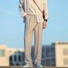 Mens Retro Loose Versatile Casual Straight Long Work Trousers