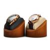Woodten Wooden Watch Stand, Beige, Natural, Space-Saving Display Stand for Single Watches