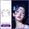 Boys' Full Body Temporary Tattoos - Cosplay, Laser Design, Waterproof, Sweatproof Face Stickers for Parties