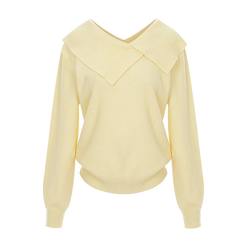 TVIEW Snug Double Collar Knit_V6A-Ckn012