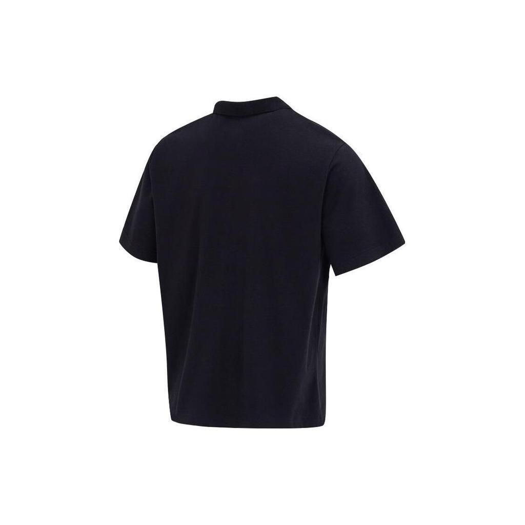 Nike Club T Shirts Men's Black Polo Collar Moderate DX0618-010