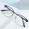 Vintage Anti Blue Light Blocking Glasses Men Square Ray Filter Women Gaming Eyeglasses Black Frames Computer Eyewear