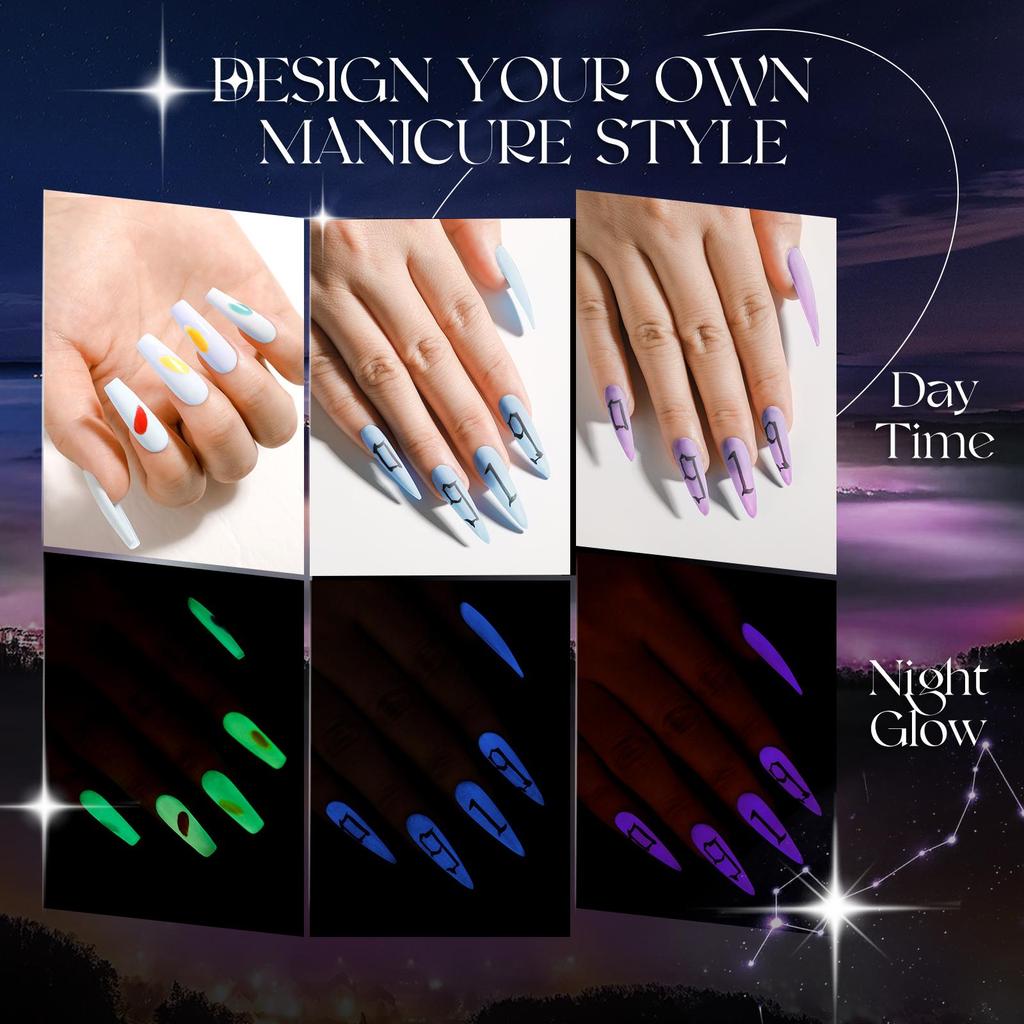 ROSALIND 10PCS Gel Nail Polish Set Solid Color Nail Bottom Adhesive and Top Coat UV LED Lamp Nail Supplies.