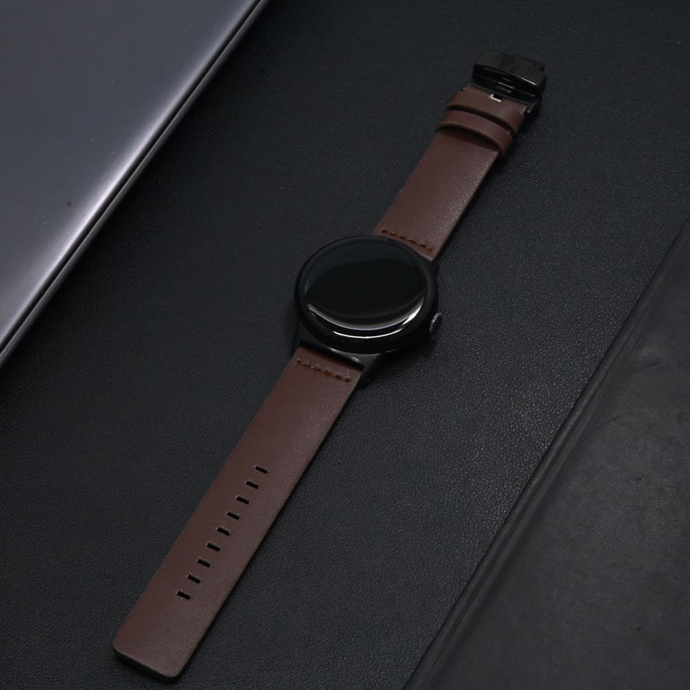 

Кожаный ремешок для Google Pixel Watch 3 45 мм Classic Correa Браслет Ремешок для смарт-часов Google Pixel Watch 1 2 3 41 мм Аксессуары Pixel 3 45mm черный коричневый