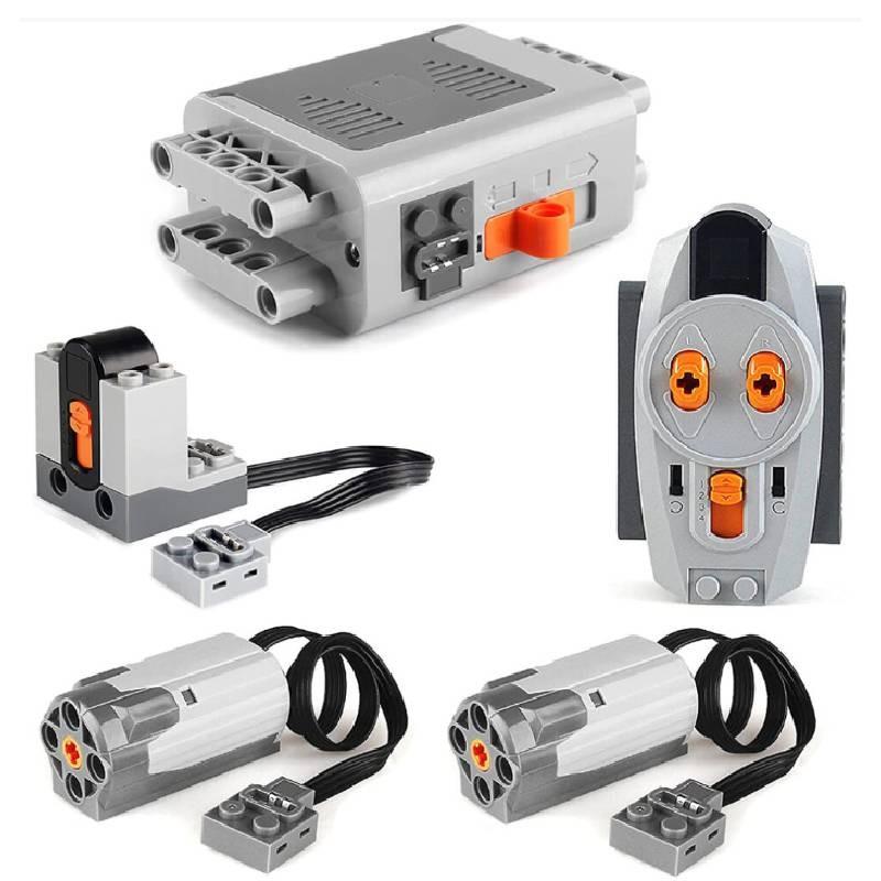 Blocks With Building Motor Module And Lithium Battery For Kids And Collectors