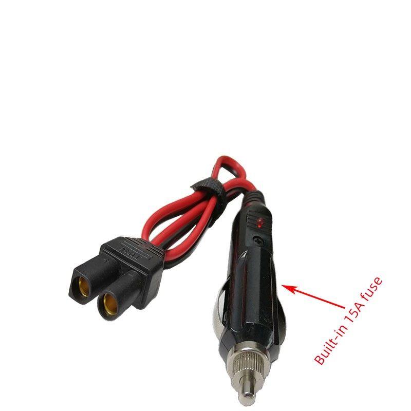 Vehicle Air Pump Power Cord 12 V24v Electrothermal Cup Charging Cable Refrigerator Vacuum Cleaner Plug Start Power Adapter