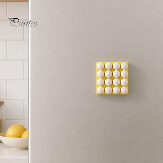 Small Decorative Magnets 3D Egg Holder Refrigerator Magnet, Farmhouse Rustic Tray Vintage Fridge Decor Magnet for Whiteboard Locker Door