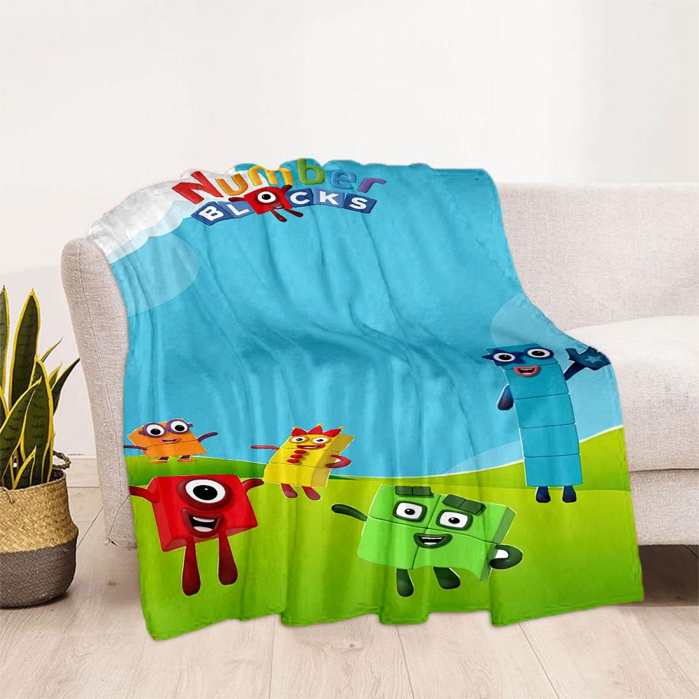 Numberblocks Blanket Soft & Cozy Suitable for Picnics Couch Bed for All Occasions Modern Style Best Holiday Gift for Friends Family