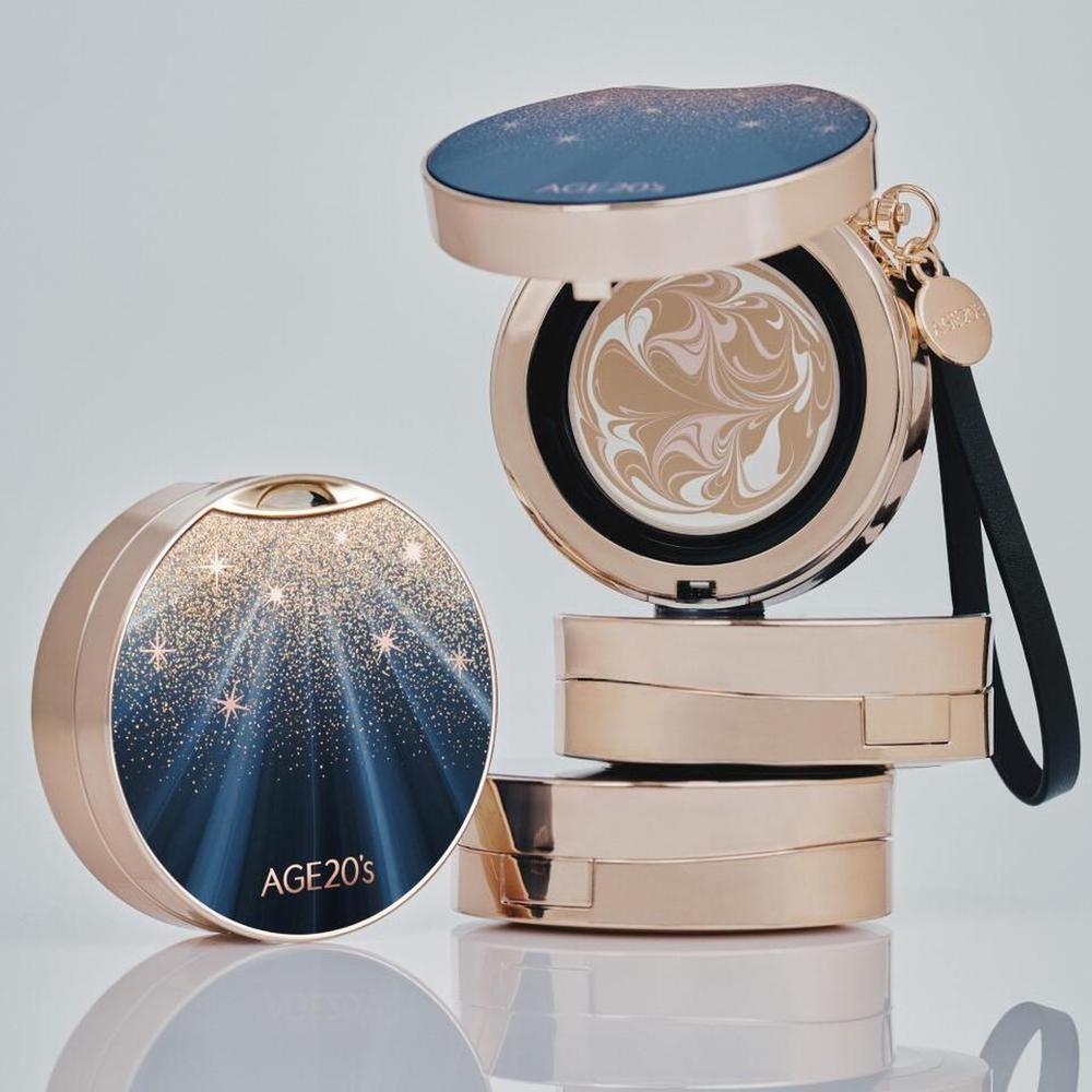 Age 20's Essence Cover Pact Black Gold Edition (No. 23)