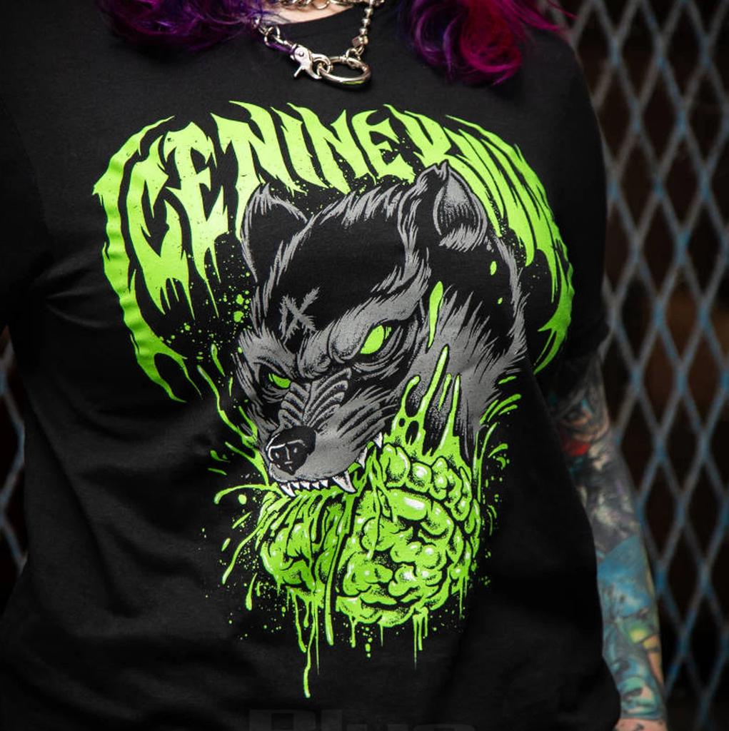 vtg Ice Nine Kills Wolf black T-shirt Unisex tee All sizes 2F100