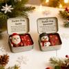 Durable Festive Ornament Christmas Holiday Decoration Handmade Felt Doll Christmas Pocket Hug Gift Box with for Friends