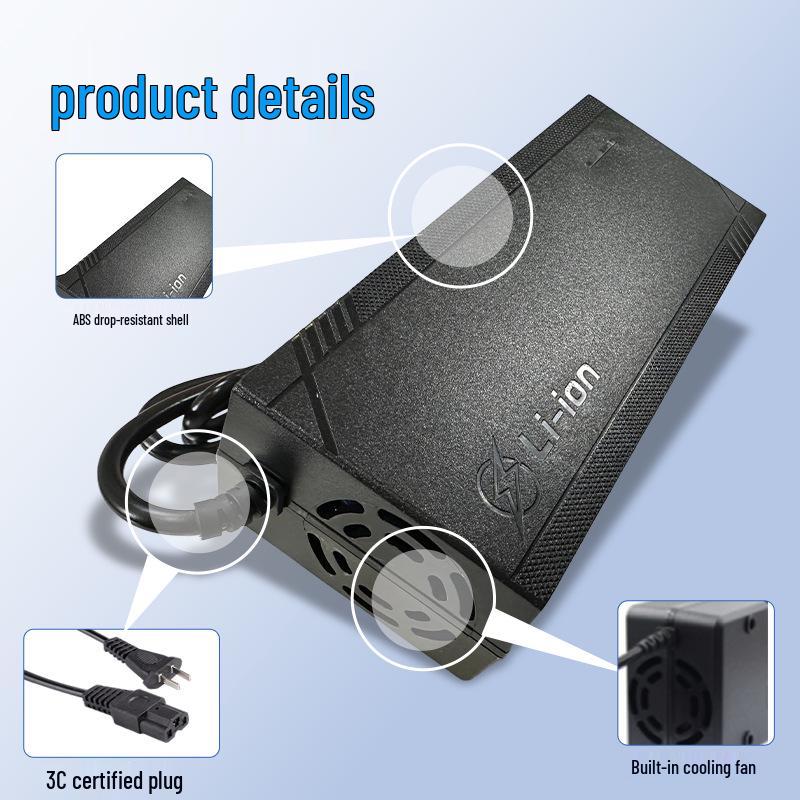 Electric Vehicle Lithium Battery Fast Charger 60V-73V 5A