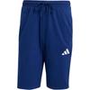 Free Shipping With AdiClub Essential 3 Stripes Single Jersey Shorts 10 Inch JE6406