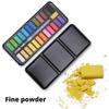 12/18/24 Colors Solid Watercolor Paint Set Portable Water Color Drawing Brush Acrylic Professional Painting Art Supplies