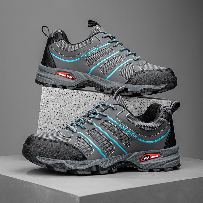 

Customized LOGO hiking shoes men s low-top breathable casual non-slip wear-resistant outdoor camping tooling hiking shoes 47
