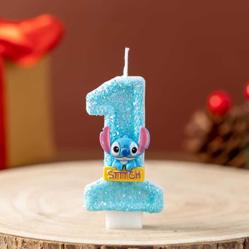 Cartoon Animal Number Candles for First Birthday Cake Decoration - Handmade Party Ornaments