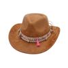 Uomini e Donne Eseguono Cappelli di Feltro, Ballano Cappelli di Lana, Stile Straniero, Con Accessori, Temperamento Retrò Cappello a Cilindro, Cappello Jazz