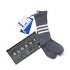 BLUDOT 3-Line Stripe Socks Plus_GY