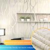 3D Wall Sticker Wallpaper Self Adhesive 53cm Room Decoration Modern European Style Wallpapers Home Decor Non-woven Curved Stripe
