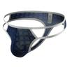 Hollow Men's Thongs Ultra-thin T Back Panties Breathable Mesh Underpants  Summer