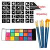 22-Color Multi-Use Face & Body Paint Pigment