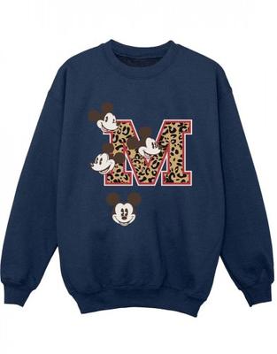 Boys Mickey Mouse M Faces Sweatshirt
