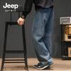 JEEP SPIRIT Men's American Style Washed Jeans 1105