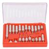 22 Pcs 0.01mm Accuracy Dial Indicator Tips Carbon steel Pointed Tip Set  For Precision Measurement