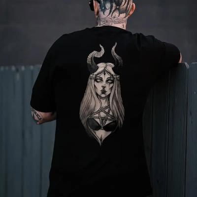 Weird Moisture Absorbing Loose Men T Shirt  3D Print Tshirt Short Sleeve Quick Dry Material O Neck T-shirt High-end Streetwear
