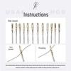 Elderly-Friendly Threadless Sewing Needles for Handmade Clothes