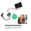 60-second Recording Playback DIY Voice Greeting Card Module Cable Extened 10CM