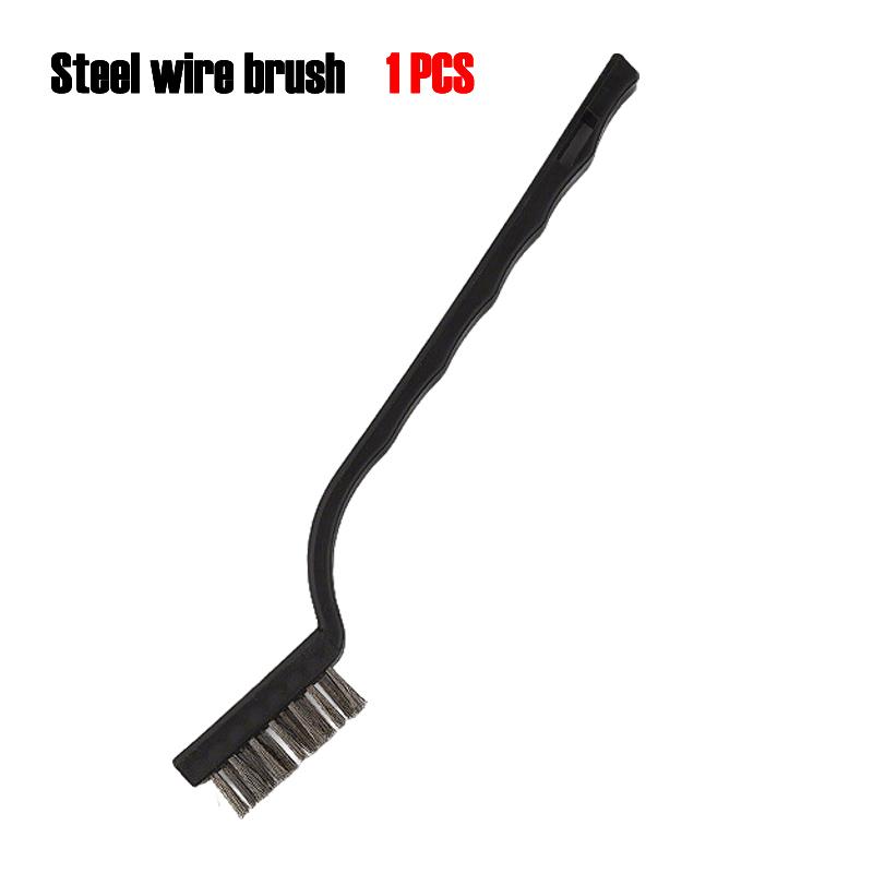 

Нейлоновая Щетка из Нержавеющей Стали с Медной Проволокой для Домашней Уборки, Мастерских, Форм, Деталей, Удаления Ржавчины, Полировки, Ручные Инструменты