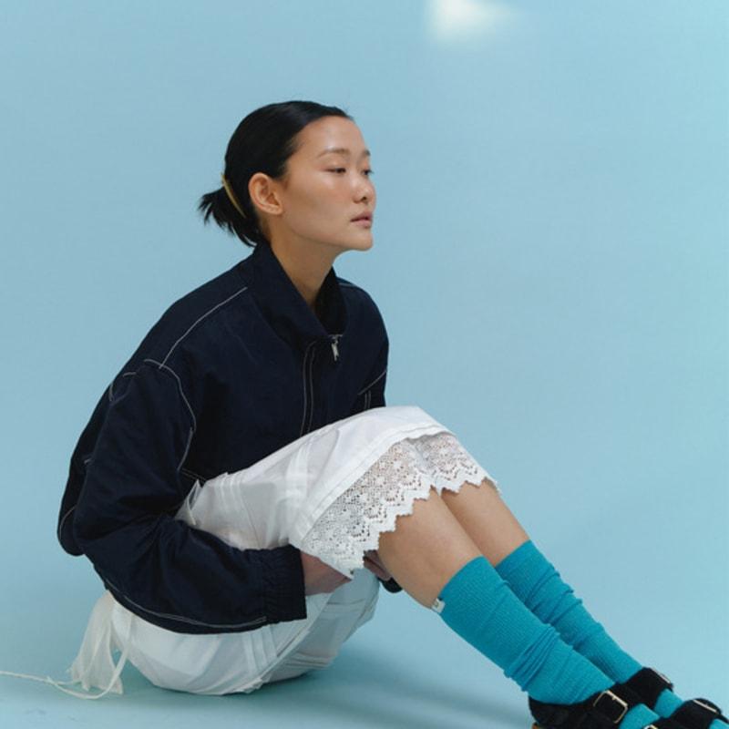 IULAI Twinkle socks Peacock blue