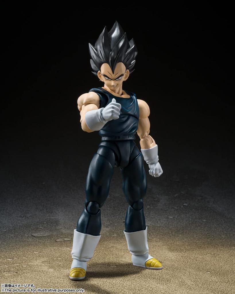 TAMASHII NATIONS Dragon Ball Super Vegeta SUPER HERO Painted Action Figure S.H.Figuarts