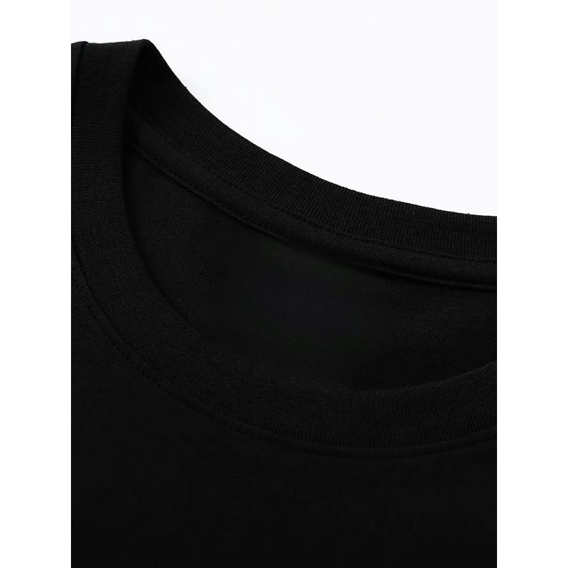 European Sizes Men's Vintage Skateboard T-Shirt - Loose Fit Retro Skate Tee Suitable for Skate Parks & Casual Outfits