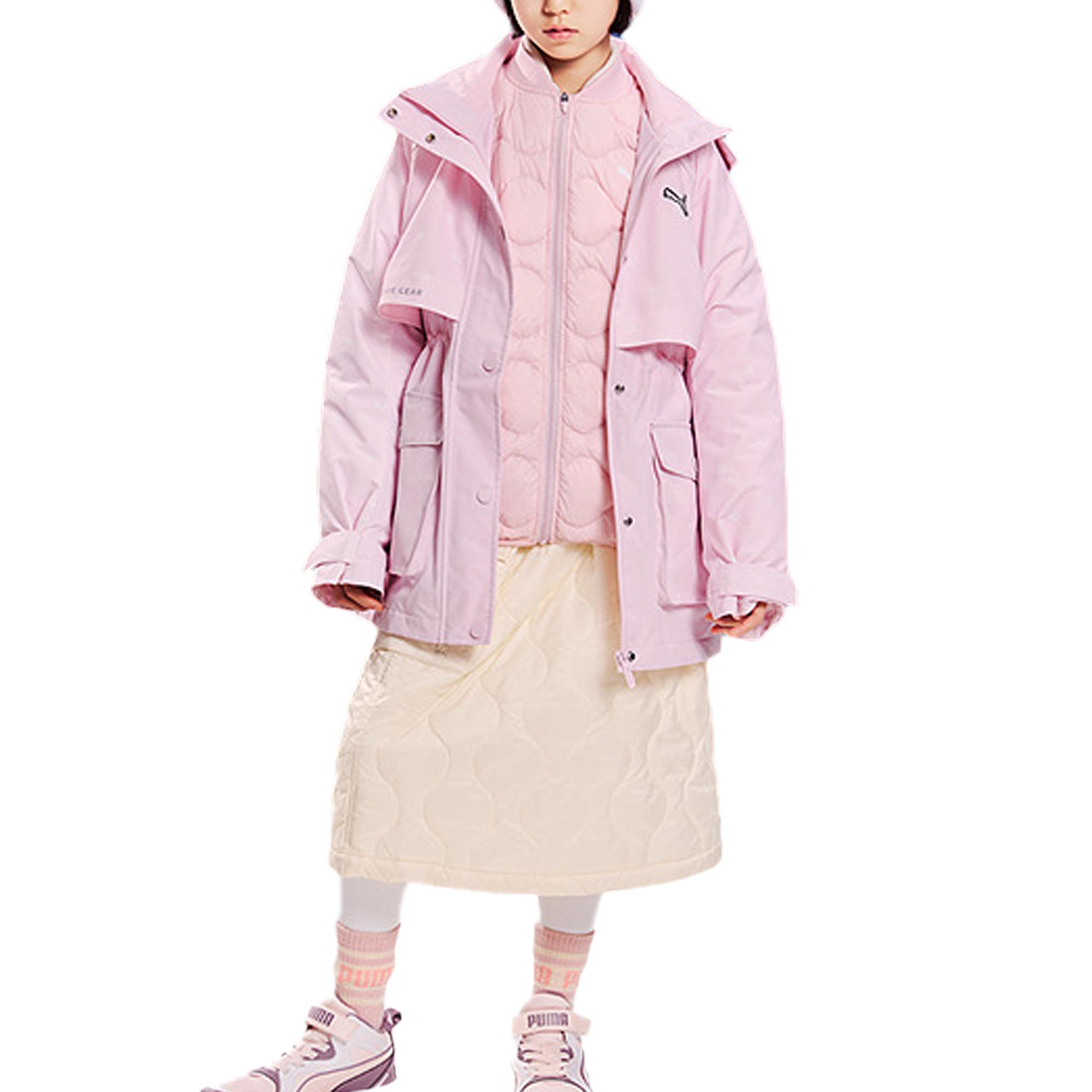 PUMA Kids Down Jackets Hooded Non Detachable Thickened Hooded 353425107004-00360 110