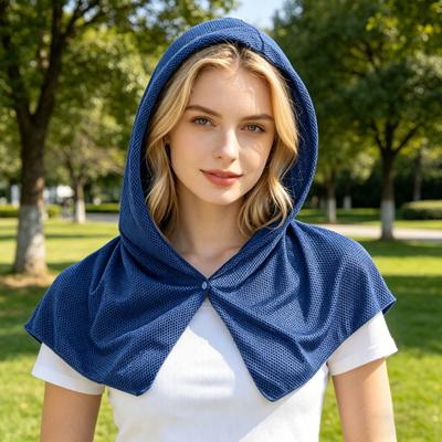 Sun Protection Shawl Quick Drying Cooling Cloak Breathable Lightweight Versatile Summer Travel Shawl Multi-Use Sweat Towel