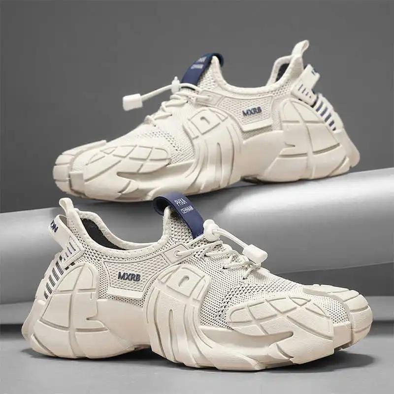 Fashion Spring Platform Ankle Shoes Men Shoes Walking Boots Man Sneakers Sport Shors Authentic Comfort Unusual Sneakersy