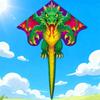 New Style Pterodactyl Cartoon Dinosaur Kite for Children