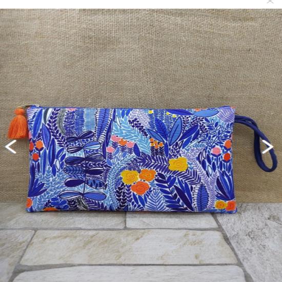 

Сумка-портфель Saks Blue Flowers