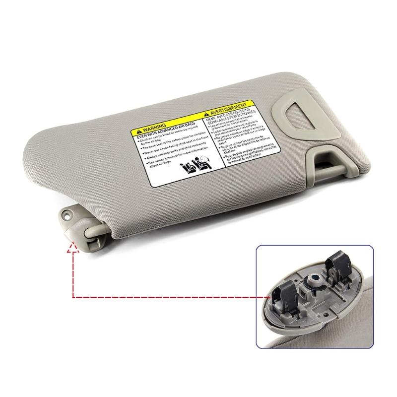 Car Sun Visors Shield Shade Sunshades with LED Lamp Left Right 96401-3TA2A 96400-3TA2A For  2013-2018