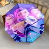 Vibrant World Tour Artistry Folding umbrella durable Suitable for all seasons travel Umbrella Three folds